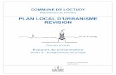 Commune de LOCTUDY Révision du P.L.U. / Rapport de ...