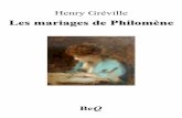 Les mariages de Philomène