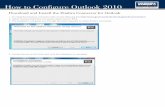 How to Configure Outlook 2010