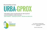 Bilan intermédiaire du Projet Urba-GPROX