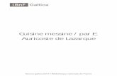 Cuisine messine / par E. Auricoste de Lazarque
