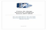 Cahier de charge Structures intégrées Saison 2017-2018 PEE ...