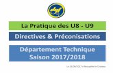 La Pratique des U8 - U9 Directives & Préconisations ...