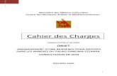 Cahier des Charges - CMAM
