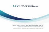 Plan de Continuité de l’Activité (PCA) - univ-reunion.fr