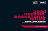 20 OFFICIAL BASKETBALL RULES - AWBB