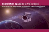 Exploration spatiale: la voie suisse