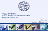 ORI-OAI: Referencing and Indexing Tool for a Network of ...