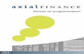 Manuel de programmation - Axial Finance
