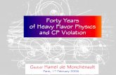 Forty Years of Heavy Flavor Physics and CP Violation