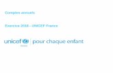 Comptes annuels Exercice 2018 - UNICEF France
