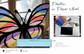 Papillon en Papier Vitrail - animation-quartier-limoges.com