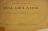 Baudelaire : trois essais précédés d'un poème-dédicace et ...
