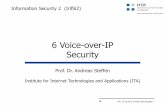 6 Voice-over-IP Security