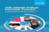 THE UNICEF PUBLIC FINANCE TOOLKIT