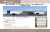 CENTRAL TULSA CLIMATE WAREHOUSE FOR LEASE