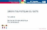 Lésions traumatiques du rachis - jupso.fr