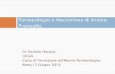 Farmacologia e Meccanismo di Azione. Protocolla.