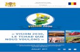 « VISION 2030, LE TCHAD QUE NOUS VOULONS