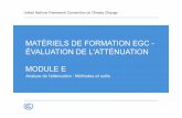 MATÉRIELS DE FORMATION EGC - ÉVALUATION DE …