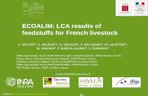 ECOALIM: LCA results of feedstuffs for French livestock