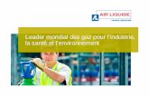 Leader mondial des gaz pour l ... - DRIEAT Île-de-France