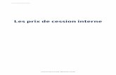 Les prix de cession interne - imprimeriecms.fr