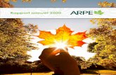 ARPE rapport annuel 2020