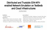 Distributed and Trustable SDN-NFV- enabledNetwork ...
