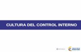 CULTURA DEL CONTROL INTERNO - bioeticadeltrabajo.org