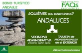 BONO TURÍSTICO FAQs - juntadeandalucia.es