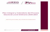 Plan Integral y Calendario del Proceso Electoral Local ...