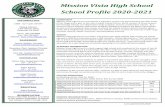 Mission Vista High School School Profile 2020 2021