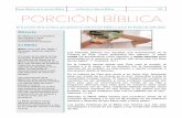 La Porción o Historia Bíblica 103 PORCIÓN BÍBLICA