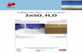 Sulfato de Zinc / Zinc Sulfate ZnSO HO