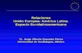 Relaciones Unión Europea- América Latina. Espacio ...