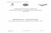 PROPUESTA GESTION 2022 - peec.cenetrop.org.bo