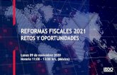 REFORMAS FISCALES 2021 - BDO