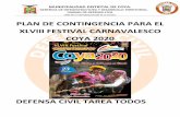 PLAN DE DE CONTINGENCIAS CARNAVALES 2020