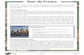 Tour de France Differentiated Reading Comprehension Activity