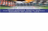 Medicamentos Producidos por BioCubaFarma en 2019 para el ...