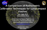 A Comparison of Radiometric Calibration Techniques for ...