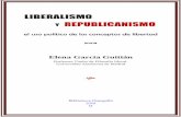 LIBERALISMO Y REPUBLICANISMO