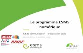 Le programme ESMS numérique - Santé.fr
