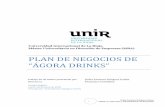 PLAN DE NEGOCIOS DE “ÁGORA DRINKS”