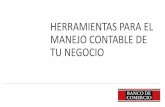 HERRAMIENTAS PARA EL MANEJO CONTABLE DE TU NEGOCIO