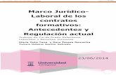 Marco Jurídico-Laboral de los contratos formativos ...