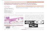 Fatal hematogenous relapse of mucinous borderline ovarian