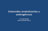 Esteroides anabolizantes y androgénicos