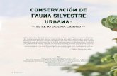 CONSERVACIÓN DE FAUNA SILVESTRE URBANA